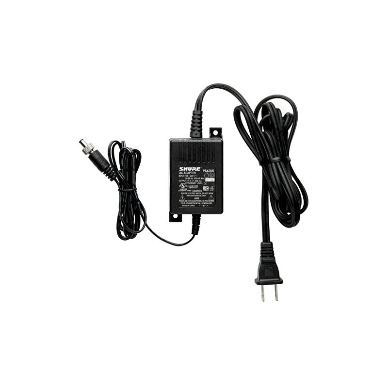 Shure PS42US Energy-Efficient External Switching Mode 15V DC Power Supply