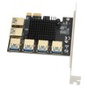 PCI E 1 to 6 Riser Card IC Heat Sink