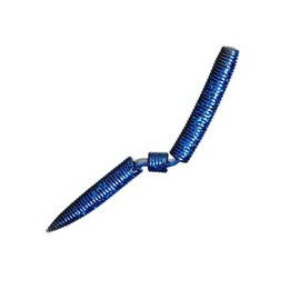 Lake Fork Trophy Lures Hyper Stick 5" Watermelon Blue Flake 9 Ct Package