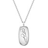 Glanzstücke München Women's Necklace with Pendant 925 Sterling Silver, Silver