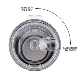 BUILT Double Walled Stainless Steel Tumbler Set with Replacement Lid, 2 Reusable Tritan Wire Straw Cleaning Brush in Gift Box, 1 Count (Pack of 1), Silver