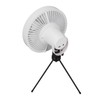 Portable Tripod Stand Fan USB Rechargeable Camping Hanging Fan with