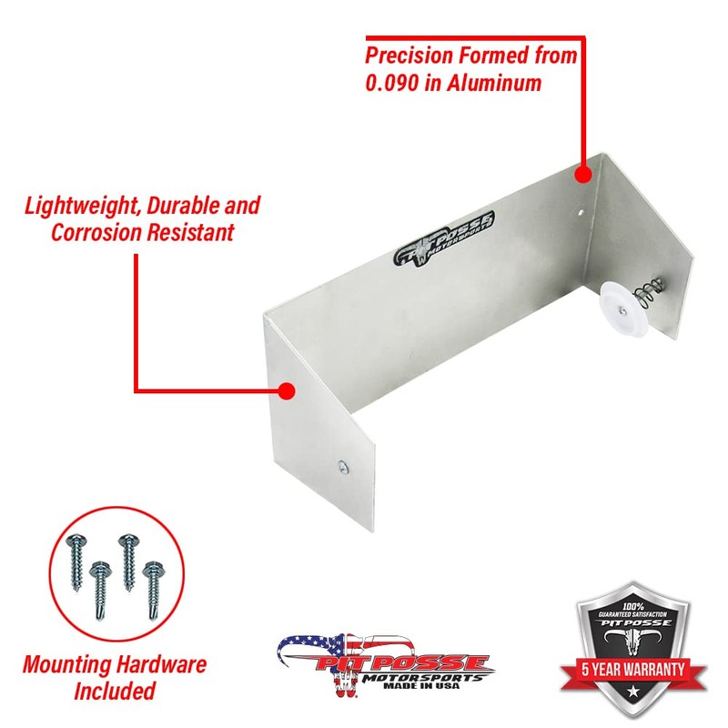 Pit Posse 573 Paper Towel Holder Dispenser Aluminum Enclosed Trailer