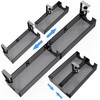 Under Desk Cable Management Combinable Metal Under Desk Wire Management