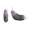 GorinsKani GorinsKani 3 Pcs Fluffy false Tail Cosplay Tail Handbag
