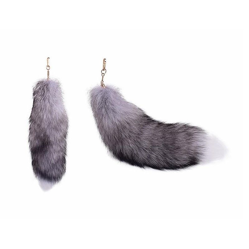 GorinsKani GorinsKani 3 Pcs Fluffy false Tail Cosplay Tail Handbag