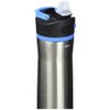 Contigo Ashland Water Bottle, 24 oz, Stainless Steel w/Blue Poppy