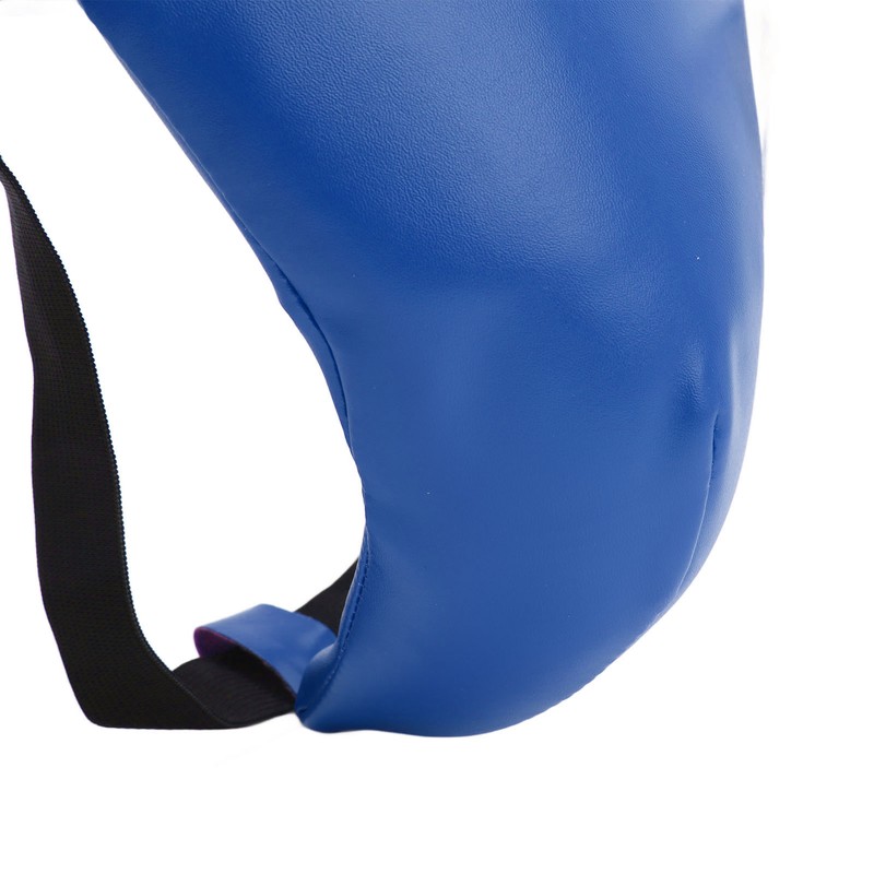 Groin Guard PU Leather Adjustable Elastic Band Boxing Groin Protector