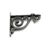 Oakcrafts - Pair of Tiny Shelf Brackets Antique Cast Iron