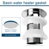 4pcs Universal Basin Drain Gasket, Silicone Seals Drainage Ring Bathroom