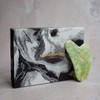 KARIZMA Mint Jade Gua Sha Massage Tool. Jade Stone Guasha