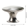 Yutherfur 12PCS Sliver Cabinet Knobs Drawer Knobs 30mm Round Furniture