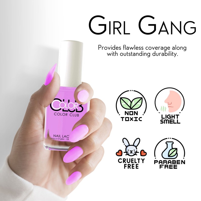 Color Club Girl Gang Color Club Nail Lacquer .5 Fl