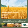 BUSOKIP Wheat Straw Dishes Sets for 4 | Unbreakable Plastic