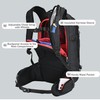 Semsty Ski and Snowboard Hydration Backpack, with 2L Water Reservoir