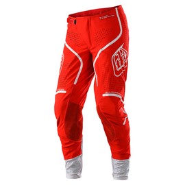 Troy Lee Designs Offroad Motocross Dirt Bike ATV Motorcycle Powersports Racing Pants for Men, SE Ultra (Red/White, 32)