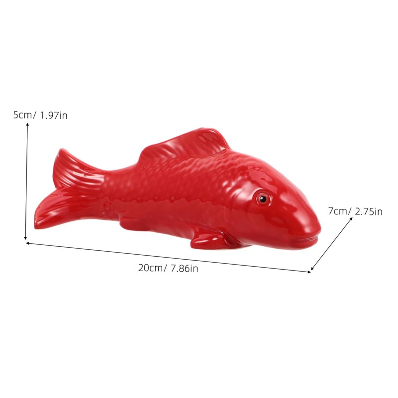 BUGUUYO Ceramic Fish Tank Floating Duck Ornament Engaging Aquarium Decor