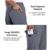 VEOBIKE Women’s Cropped Pants for Summer Outdoor Elastic Waist Stretch