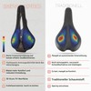 IMPALAPRO Carbon Saddle 3D Print Ultralight 250 x 140 mm