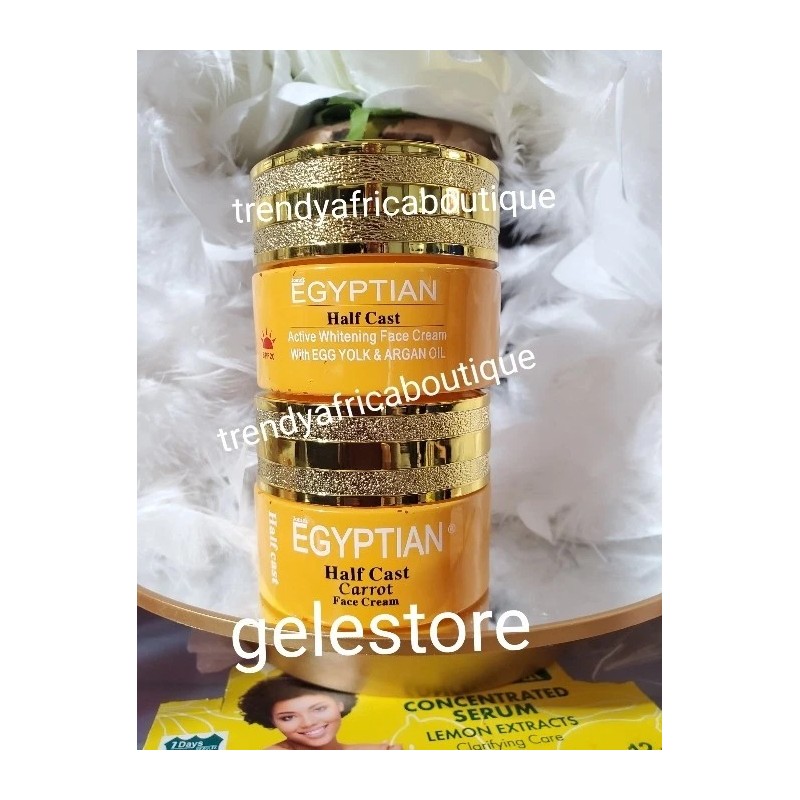 jonick 2pcs Jonick Egyptian HALF-C body Oil. & Face Cream