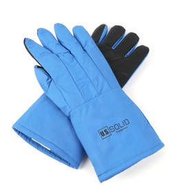 U.S. Solid Cryogenic Gloves, Liquid Nitrogen Protection, -319°F, Low Temperature Resistant, CE EN511 Certified (15 inch)