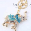 Wasserquelle Creative Elephant Key Chain Lucky Elephant Keyrings Accessories Cute