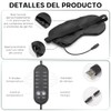 Antifaz Termico para Ojos USB con 5 Niveles de Temperatura,