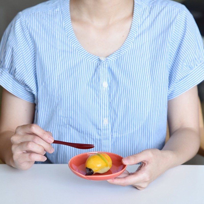 natural69 White Bird (Peach Plate) Celadon