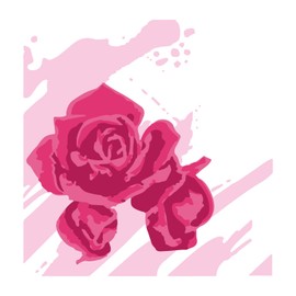 Sizzix Layered Stencils 4PK Watercolor Roses by Olivia Rose | 665266 | Chapter 4 2022