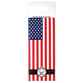 Jet Bag USA FLAG - The Original ** ABSORBENT ** Reusable & Protective Bottle Bags - SINGLE - MADE IN THE USA