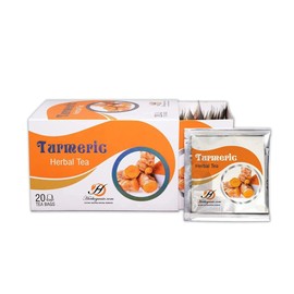 HERBOGANIC Turmeric Herbal Tea - Digestion Support and Immune Boost | Refreshing and Delicious Blend | Natural Ingredients | 20 Tea Bags