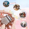 Kalimba Thumb Piano, 8 Keys, Wooden Mini Finger Piano, Cute,