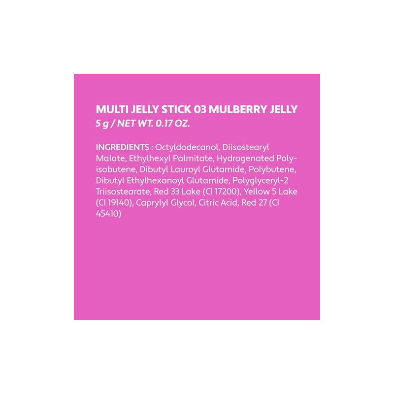 Rubor Multi Jelly Stick 03 Mulberry Jelly 5gr Morado