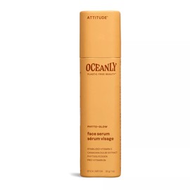 ATTITUDE Oceanly Face Serum Stick, EWG Verified, Plastic-free, Plant and Mineral-Based Ingredients, Vegan and Cruelty-free Beauty Products, PHYTO GLOW, Unscented, 1 Ounce