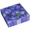 Iconikal 75-Count Disposable Paper Party Napkins Violets 6.5x6.5-Inch 2-Ply Purple