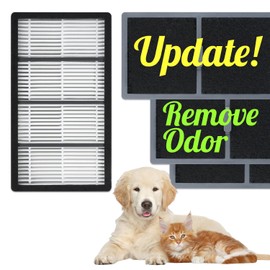 【Update】Replacement Parts Filter Fit for iRobot Roomba S Series, S9 (9150), S9+, S9 Plus (9550), Filters, Accessories Kits(4 Pack)