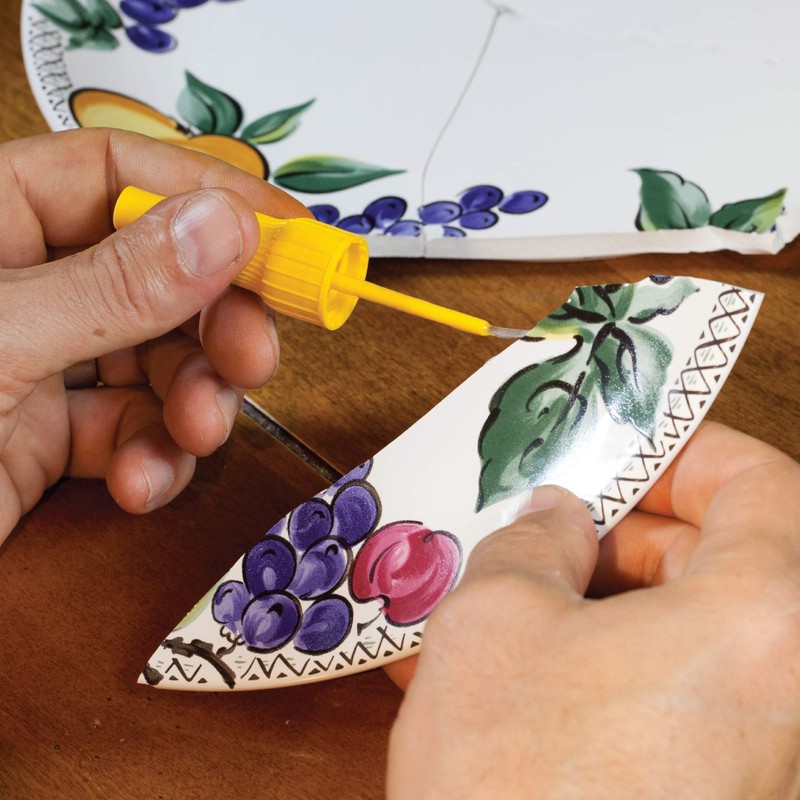 Gorilla Super Glue with Brush & Nozzle Applicator, 10 Gram,