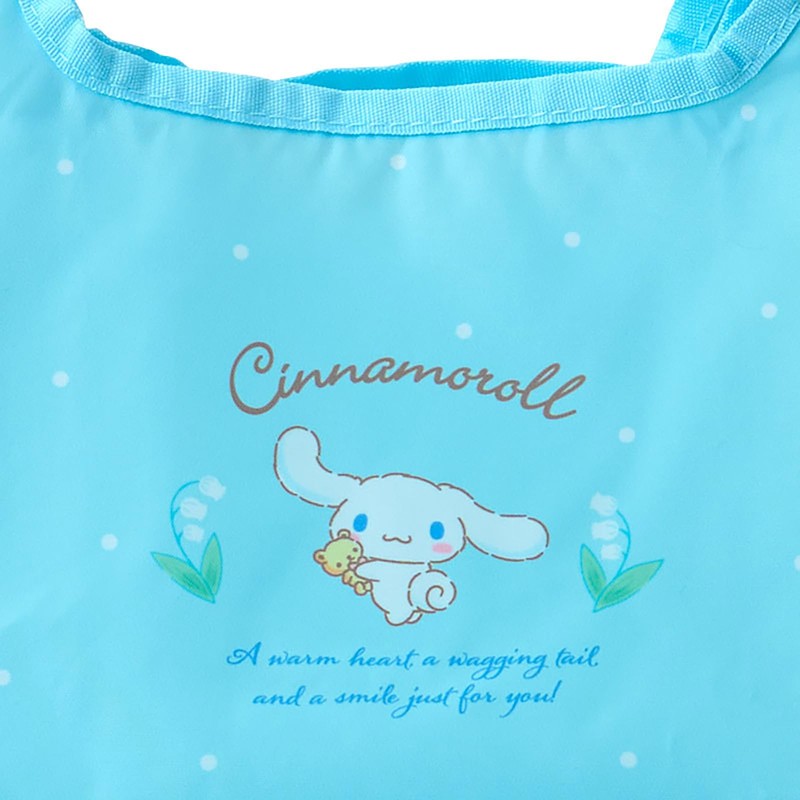 Sanrio 727024 Lunch Eco Bag, Cinnamoroll, My Bag, Shopping Bag,