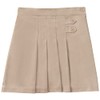 Classroom School Uniforms Girls' Little Tab Pleat Scooter, Khaki, 5