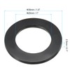 PATIKIL M25 Rubber Flat Washers 16pcs 25mm Inner Diameter 39mm