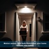 Motion Sensor Light Bulb, LED Recessed Ceiling Light, 5 in.