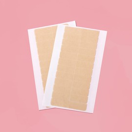 WENNALIFE Hair Extension Tape, Double Sided Replacement Tape Tabs for Tape in Hair Extensions No Residue Transparent Tape in Extension Replacement Tape, 24pcs 1.6x0.3 Inch/Piece