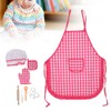 DIY Kid Cooking Baking Set Kitchen Role Play Apron Children