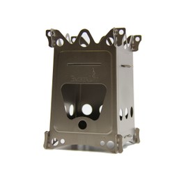 Emberlit Fireant,Titanium, Multi-fuel Backpacking Stove Great for Camping and Survival
