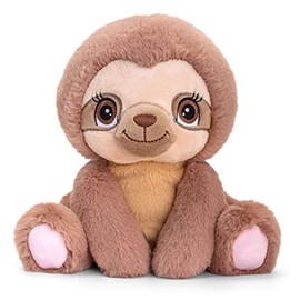 tachi Cuddly Toy Sloth Brown Beige Stuffed Toy Plush Large Cuddly Sloth 25 cm