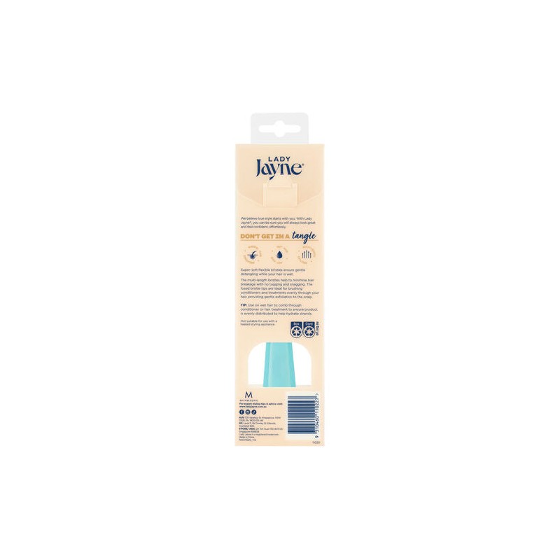 Lady Jayne Tangle Pro Wet Detangling Brush Assorted