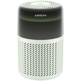 AIRROMI HEPA Air Purifier for Bedroom&Home,Pet Air Purifier for Home Pets,Removes Pet Odor,Cat Litter Smell,Dust,Smoke&Allergies,Quiet Room Air Purifier with Scents,360°Air Cleaner,A2005 Green