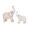Sagebrook Home Resin Elephant Figurine - Handcrafted Polyresin Home Decor