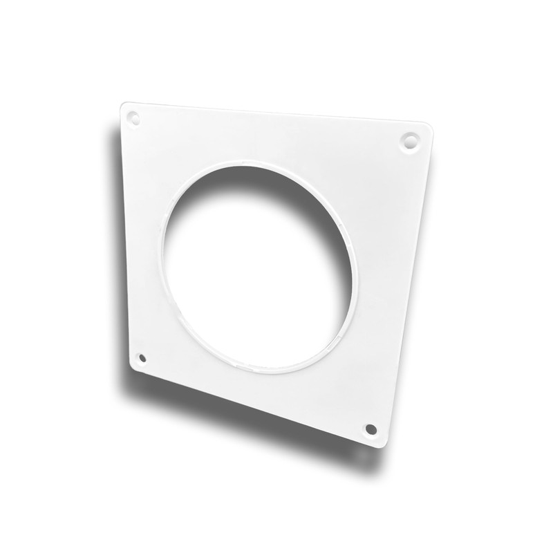 Wall Plate Cover PVC Round Exhaust Air Supply System Diameter