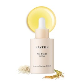 HAYEJIN NOVIIML ce Bran Oil for Face | Face Moisturizer w/Fermented Rice Bran Oil | Korean Face Oil for Women | Face Serum for Glowing Skin | Korean Skin Care Facial Oils (Pack of 1, 1.01 Fl. Oz)